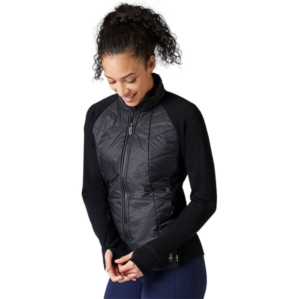 Smartwool Women's Black Merino Wool Smartloft Jacket Size XS